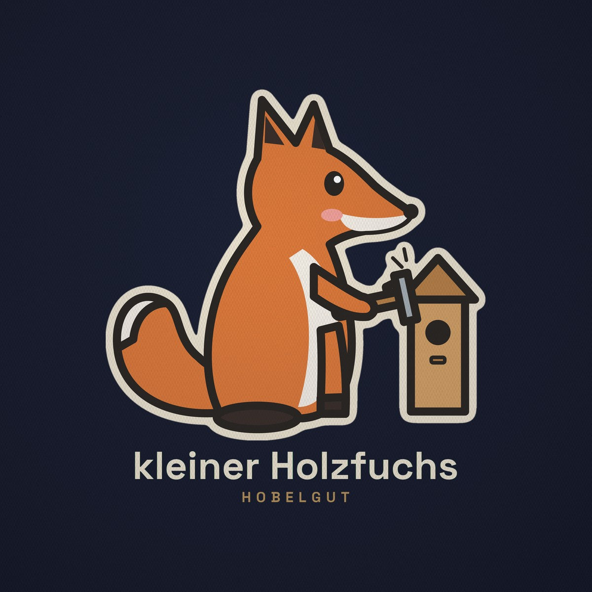 Fuchs „kleiner Holzfuchs“ – Babybody aus Bio-Baumwolle